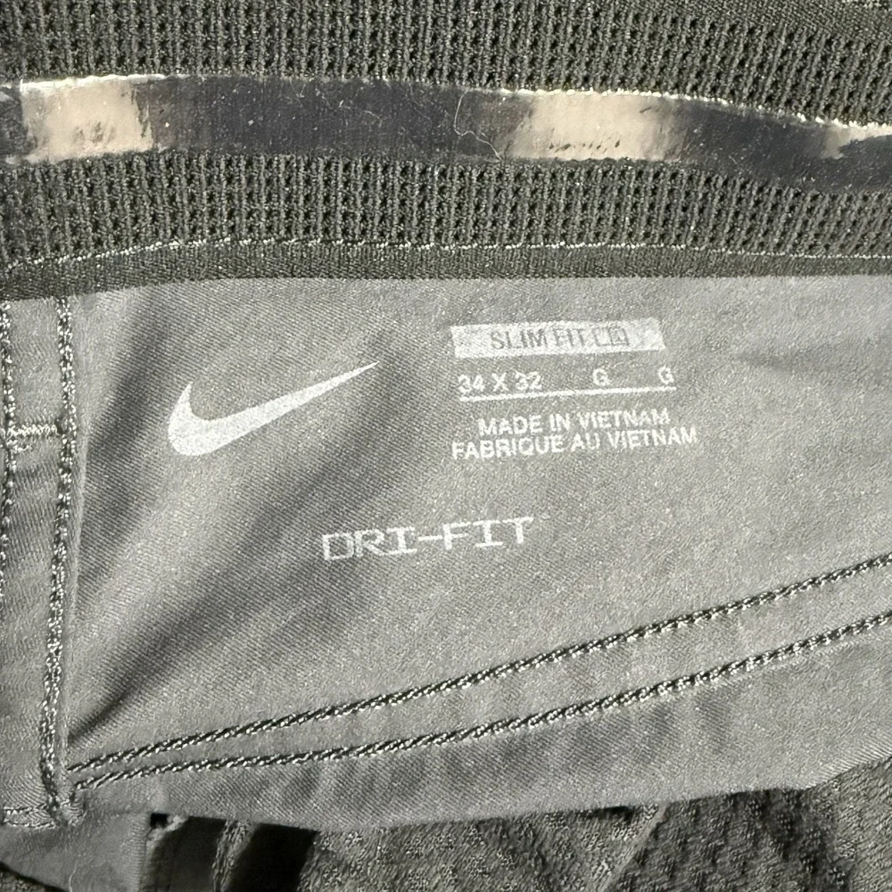 Nike Pants Mens‎ 34x32 Gray Chino Slim Fit Chino Performance Golf Tour Repel